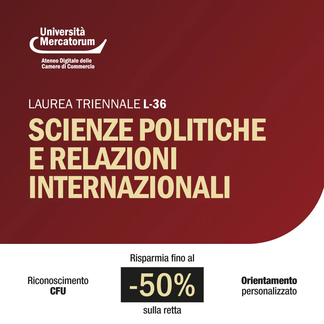 UM CDLT solo testo Scienze Politiche e Relazioni Tu contattaci, noi ti orientiamo e ti iscriviamo